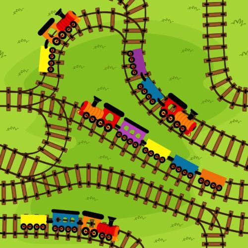 Fun Railway with Trains